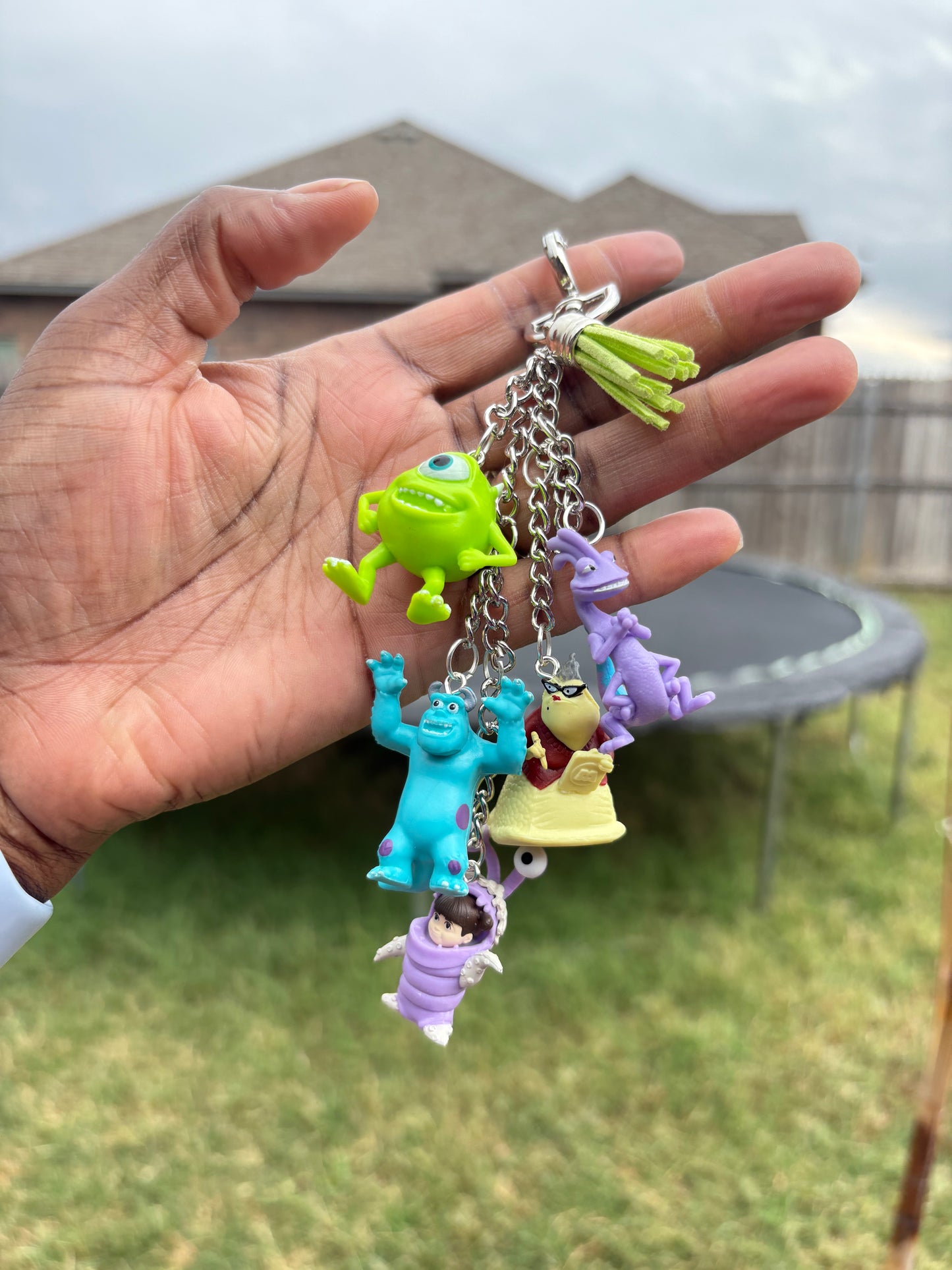 Monsters Inspired Bag charm