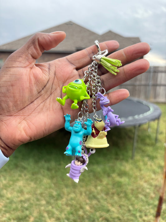 Monsters Inspired Bag charm