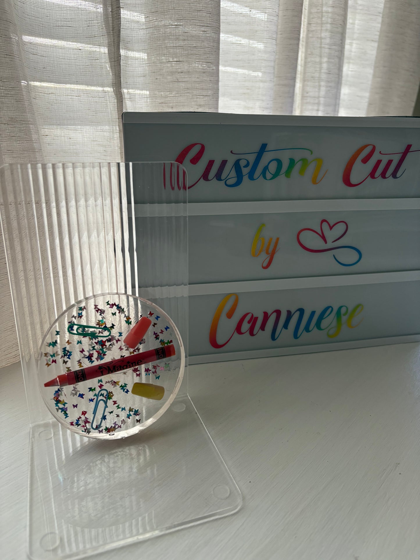 Custom Resin Coasters - Personalized